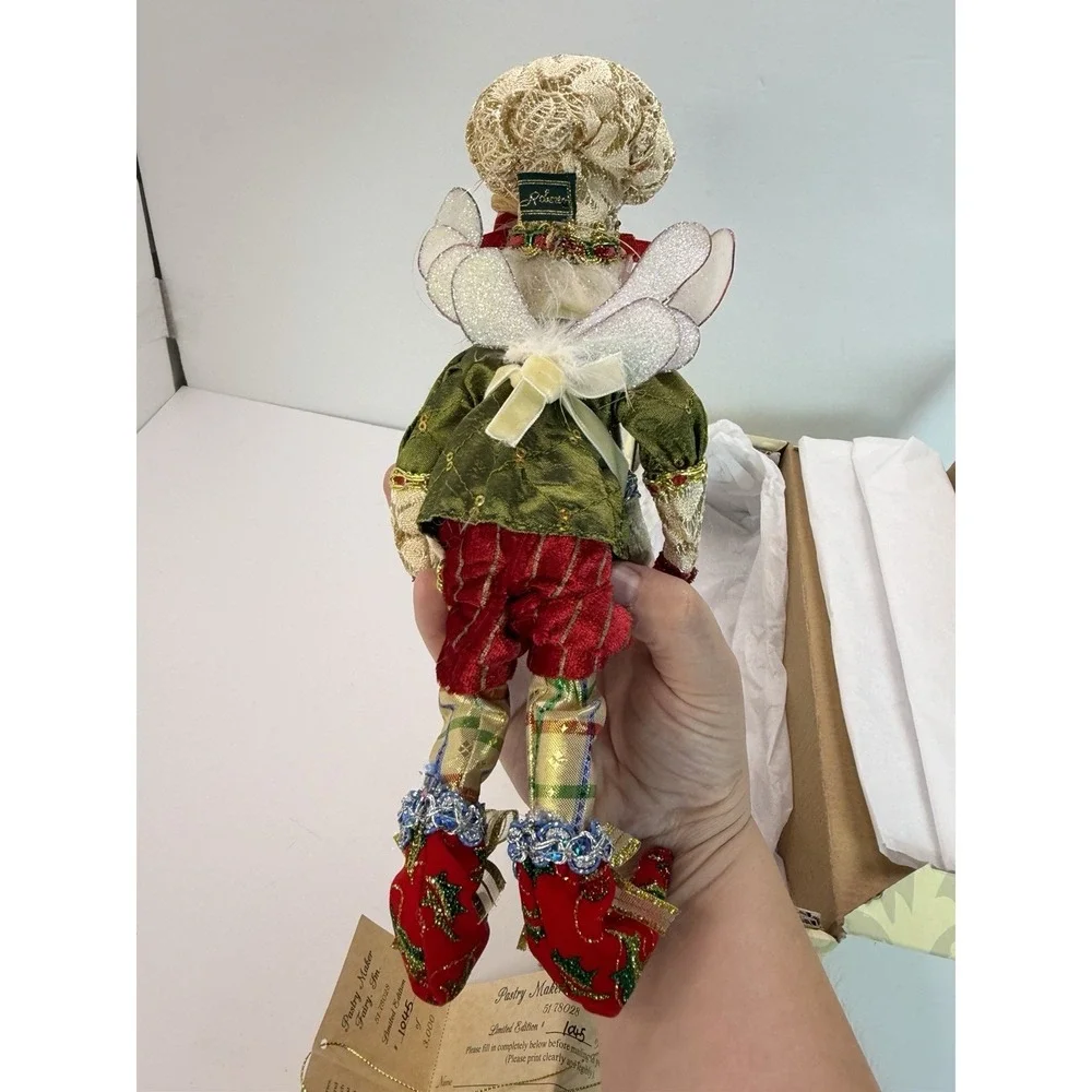 Mark Roberts Pastry Chef Fairy Sm 51-78028 Limited Edition Christmas Holiday
